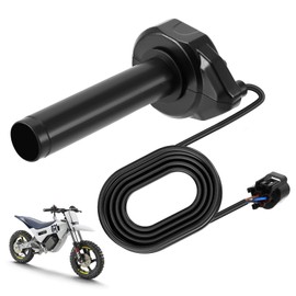 Throttle Grips Handlebar Assy, Electric Motorcycle Throttle Handle, Motorbike Accelerator Handle Grip for Surron Parts, Aluminium Alloy Handlebar Grips