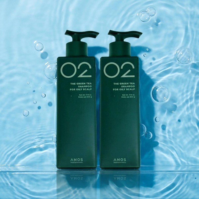 Mongul Cloud Partners Amos Green Tea Realistic Shampoo Seborrheic Scalp