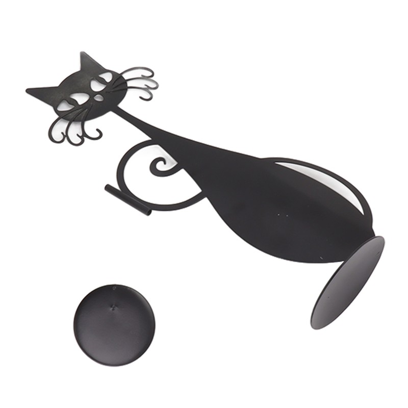 Home Decor Candlestick Durable Cat Candle Holder Decorative Candlestick Holder