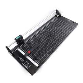24 Inch Commercial Manual Precision Rotary Paper Trimmer Cutter,Heavy Duty,Smart Cut for Photo Paper, Film, Art Paper Jam, Office Paper, Thin Plastic Soft Board, PVC,Cutting Table 80x31.5cm