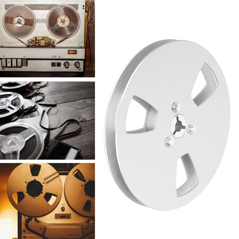 1/4 5 Inch Empty Tape Reel Aluminum Alloy 3 Hole
