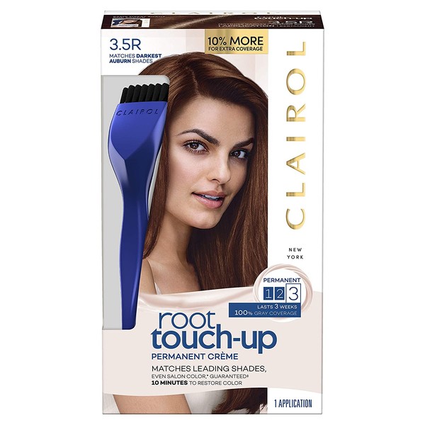 Clairol Root Touch-Up by Nice'n Easy Permanent Hair Dye, 3.5R