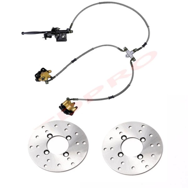 Unbranded Front Hydraulic Brake Caliper Cylinder ATV Quad Go Kart