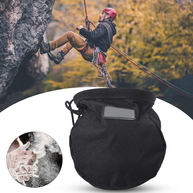 Roca Negra para Exteriores, Bolsa de Polvo, Cintura de Almacenamiento,