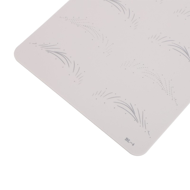 5Pcs Double Sided Microblading Practice Skin Soft Silicone Eyebrow Tattoos