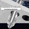 Pack of 4 Straight Wall Drill Bits with 4 Cutting