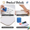 Affrolling 2 Sets Small Whiteboard Dry Erase Boards 5" x7''