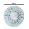 Shower Caps 2 Packs Waterproof Double Layers Shower Caps Elastic