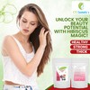 Hibiscus Powder for Hair and Skin 100 gr - use