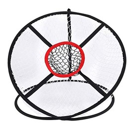 Golf Chipping Net, Double Layer Pop Up Golf Practice Net Golf Training Aid Impact Nets for Indoor Outdoor Golf Training