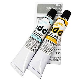 Columbus Leather Scratch Repair Add Color and Add Base Set, yelow, アドカラーｘ１本、アドベースｘ１本、取り扱い説明書ｘ1