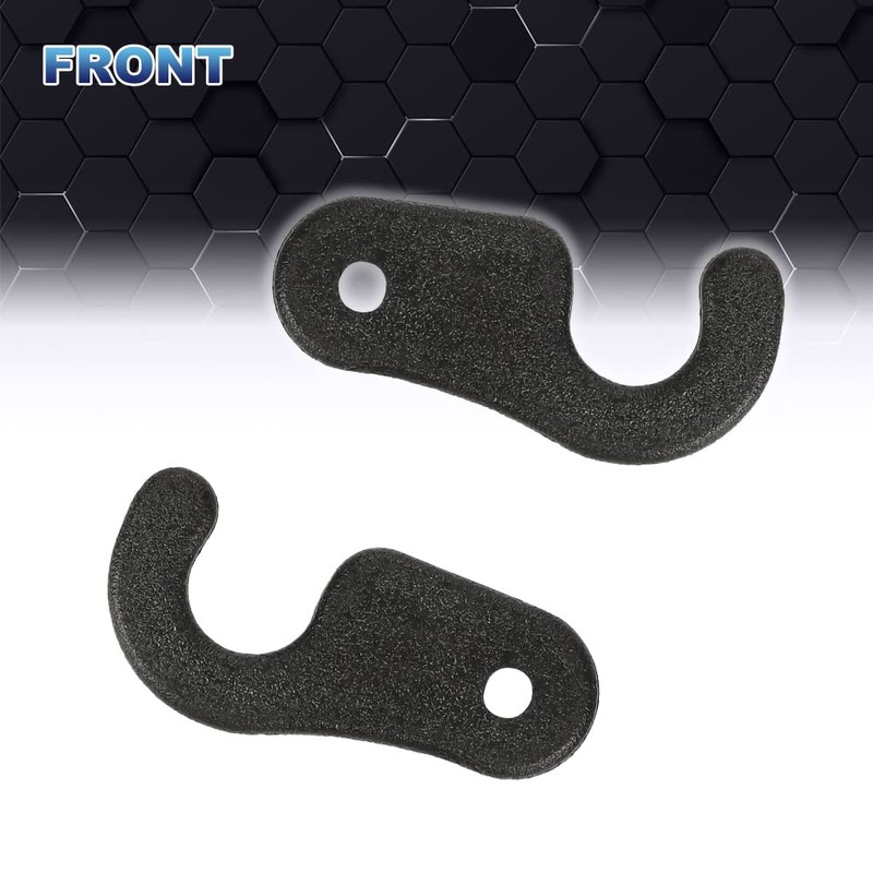 PIT66 Sun Visor Clips, Compatible with 2008-2022 Jeep Wrangler JK