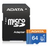 Adata AUSDX64GUICL10-RA1 Memoria Micro SD Clase 10, 64GB