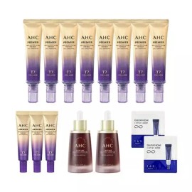 AHC 아이크림 시즌13 40ml x8 + 12ml x3 + 리바이탈 앰플 x2 + 샘플2매 AHC Eye Cream Season 13 40ml x8 + 12ml x3 + Revital Ampoule x2 + 2 Sample Sheets