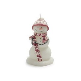 Sur La Table Snowman & Friends Snowman Candle