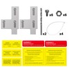 QYZZRS 2 Set Generator Interlock Kit Compatible with Siemens 200