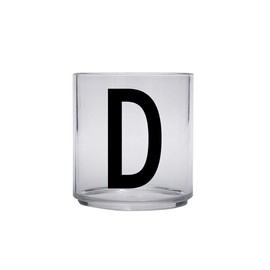 Design Letters Tritan Dinnerware Cups for Kids A-Z 6 Oz| Kids Glass Designed in Denmark for Baby Feeding | Toddler Cup for Drinking | Unbreakable Tableware for Baby|Stackable Tumbler Cup BPA/BPS Free