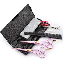 Haryali London Hairdresser and thinning scissors sets for men and women professional hair cutting