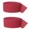 Plan-A-Party 2x Crepe Paper Apple Red Party Decoration Streamers -