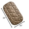 Quilted Padded Vegan Leather Portable Changing pad Mat | Play