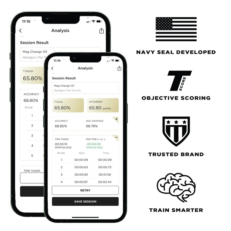 Triumph Systems Brass Dry Fire Training Phone Stand & Dry