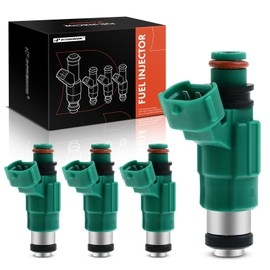 A-Premium Inyectores de combustible compatibles con Mazda Protege 2001-2003 Protege5 2002-2003 L4 2.0L lado del pasajero Cyl 1-2 juego de 4 piezas