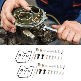 Kit de Reconstrucci?¡ì?n de Carburador de Motocicleta, Juego de Reparaci?¡ì?n de Carburador con Reemplazo de Resorte de Junta para V Star 1100 XVS1100 1999?2009
