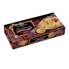 Campbells Shortbread Reserve Collection | with Delicious Double Chocolate Chips & Assorted Shapes | Scottish Cookies Assortment | Scotland Pure Butter Biscuits | Variety Pack | 7.41 Oz |(Pack of 3)