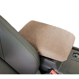 Car Console Covers Plus Designed for Subaru Outback 2010-2014 Fleece Center Armrest Cover for Auto Console Lid Tan
