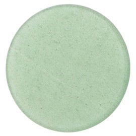 Morella Women's Necklace Rose Gold 70 cm Stainless Steel and Pendant with Gemstone Coin 33 mm Chakra Disc in Jewellery Bag, Metal, Aventurine