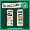 Zevia Zero Sugar Tea, Earl Grey Tea Blood Orange, 12