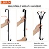 LBSUN Wreath Hanger, Adjustable Over The Door Wreath Hanger from
