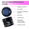 Nail Store UV Gel Single Phase Clear Long Hold Self