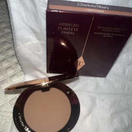 Charlotte Tilbury Airbrush Flawless Finish Setting Powder Full Size - 4 DEEP -