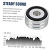 Mipcase 2pcs Aluminium Alloy Vibration Speaker Feet Pads for Amplifiers