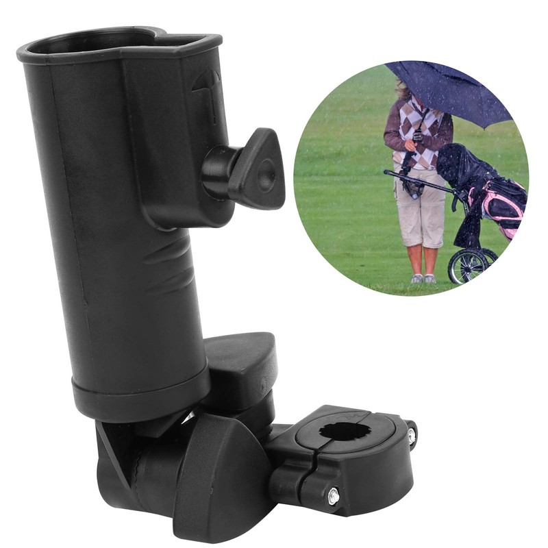 Universal Golf Cart Umbrella Holder, Strong Practical Adjustable Golf Umbrella