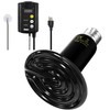 Simple Deluxe 150W Reptile Heat Bulb and 40-108 Degrees Fahrenheit