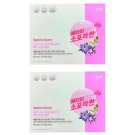Atomy Sophoraquin Women's Menopausal Nutrition 120 Capsules x 2 Boxes / 애터미 소포라퀸 여성 갱년기 영양제 120캡슐 x 2박스