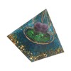 Crystal Pyramid 6CM Epoxy Positive Energy Generator Pyramid for Stress