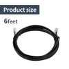 XANHAM RJ12 Cable 6 feet Telephone Line Cord with 6P6C