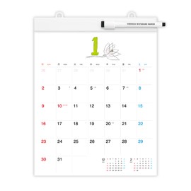 Almost Day Dry Erase Calendar 2025 Medium Wall Mount