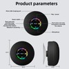 Mini Bluetooth Shower Speaker with LEDlight,Portable lPX4 Waterproof,Hands-Free Speakerphone,Rechargeable Using