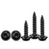 Drenky Wood Screws Torx Black, M4 x 20 mm Tapping