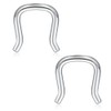 Ruifan 316L Surgical Steel U-Shaped & Horseshoe Nose Septum Hanger
