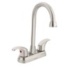 Foset Aqua AQM-62N Mezcladora satín 4" para lavabo, tipo bar,