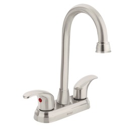Foset Aqua AQM-62N Mezcladora satín 4" para lavabo, tipo bar, palanca