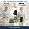 Portable Drainage Bag Waist Holder for Home Nursing – Adjustable