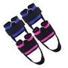SUPVOX 4pcs Ankle Straps for Cable Machines Padded D Ring