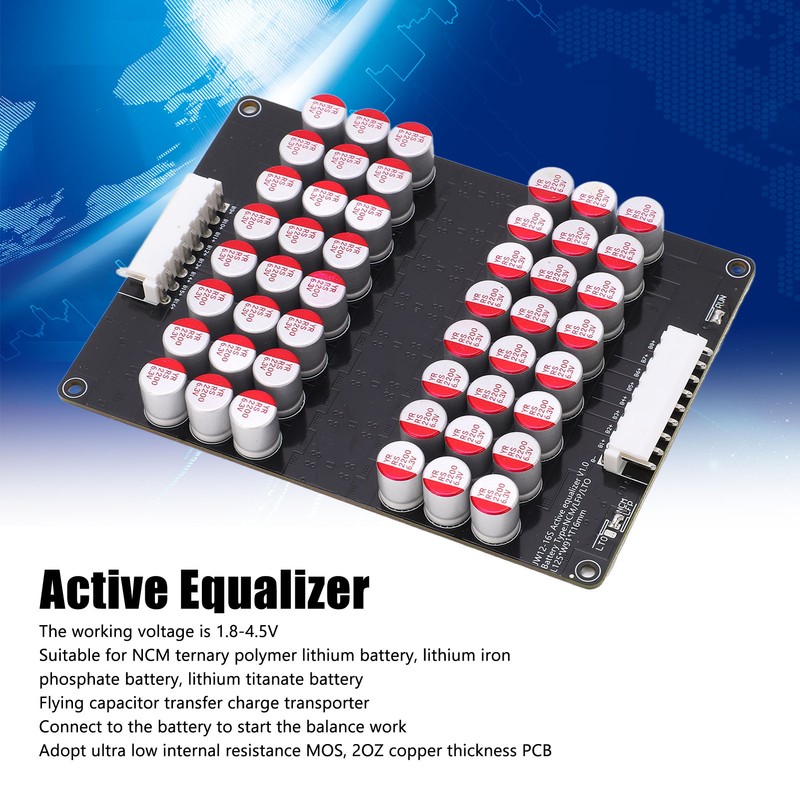 Active Equalizer 12‑16S Energy Transfer Equalization Board Low Resistance High