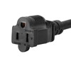 15A Power Inlet Port Plug with Integrated 20in Extension Cord